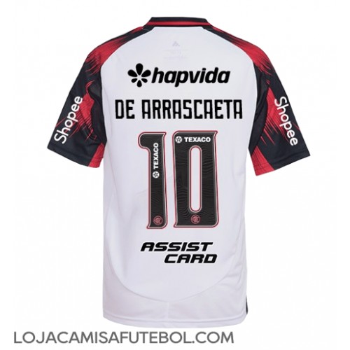 Camisa de Futebol Flamengo Giorgian de Arrascaeta #10 Equipamento Secundário 2025-26 Manga Curta